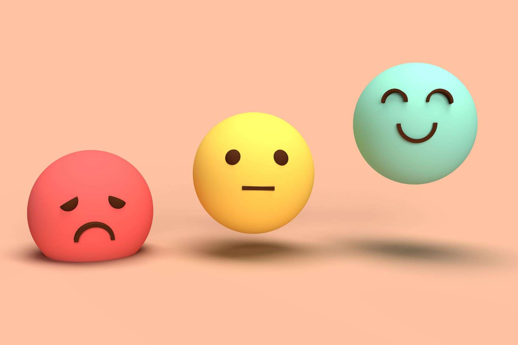 drei gesichter rot gelb und grün als feedback und lernerfolgskontrollen in der der aevo prüfung