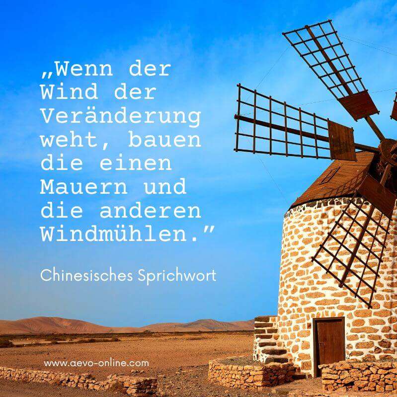 aevo online zitate ausbildung | aevo online wenn der wind der veränderung weht bauen die einen mauern und die anderen windmühlen chinesisches sprichwort
