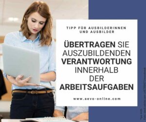 Abbildung: Frau mit Laptop